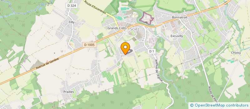 localisation de l'entreprise SCI KEYLIA  SCIEZ