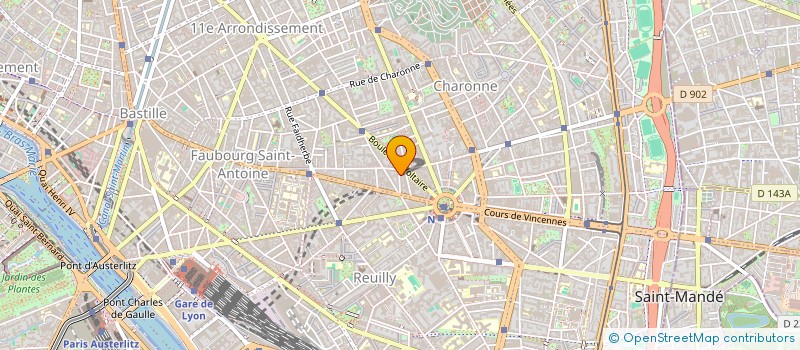 localisation de l'entreprise SCI KEYMON INTERNATIONAL  PARIS