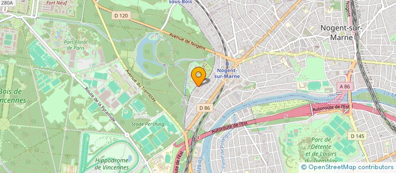 localisation de l'entreprise SCI KEYRON  NOGENT-SUR-MARNE