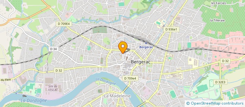 localisation de l'entreprise SCI KEYS 2 à BERGERAC