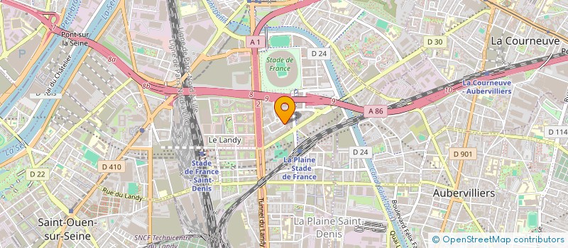 localisation de l'entreprise SCI KEZA à SAINT-DENIS