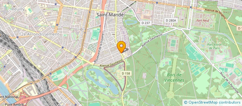 localisation de l'entreprise SCI KEZAMI  SAINT-MANDE