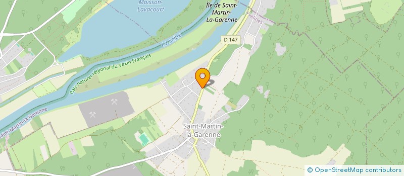 localisation de l'entreprise SCI KFM  SAINT-MARTIN-LA-GARENNE