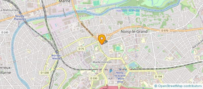 localisation de l'entreprise SCI KFU à NOISY-LE-GRAND