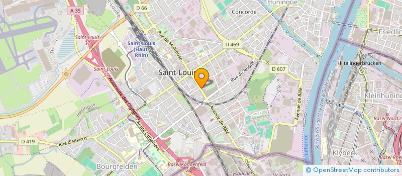 localisation de l'entreprise SCI KG ATTIQUE  SAINT-LOUIS