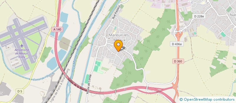 localisation de l'entreprise SCI KG2C à MAREUIL-LES-MEAUX