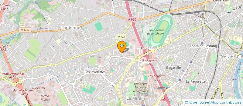 localisation de l'entreprise SCI KGB31 à TOULOUSE