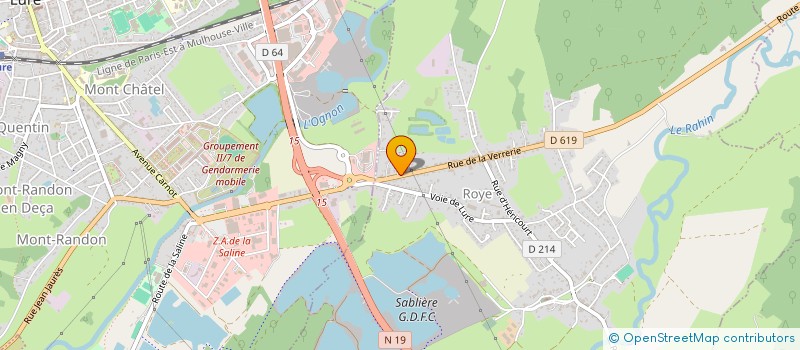 localisation de l'entreprise SCI KGC IMMOBILIER à ROYE