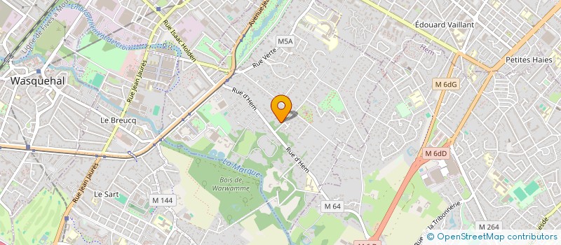 localisation de l'entreprise SCI KGDC à CROIX