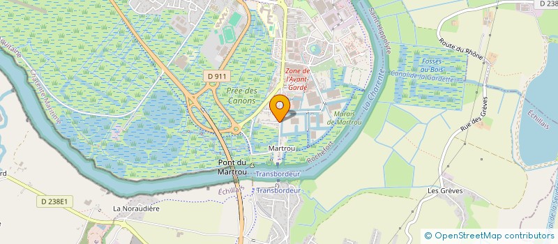 localisation de l'entreprise SCI  KGT BOINOT  ROCHEFORT