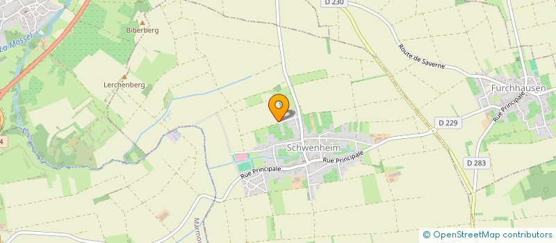 localisation de l'entreprise SCI KH HAUT-BARR  SCHWENHEIM