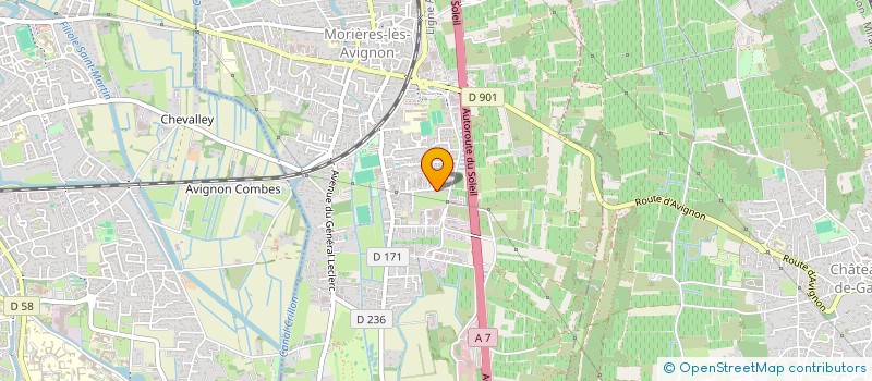 localisation de l'entreprise SCI KH IMMO  MORIERES-LES-AVIGNON