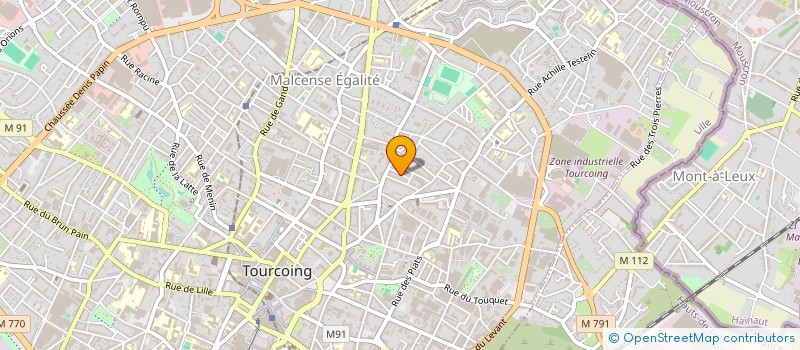 localisation de l'entreprise SCI KHADRI  TOURCOING