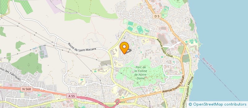 localisation de l'entreprise SCI KHALIFA  MARTIGUES