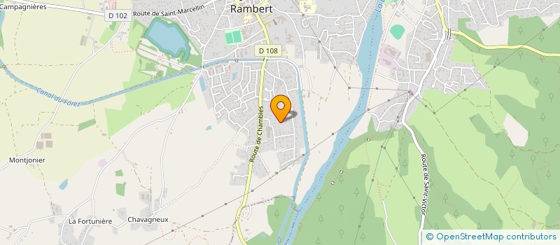 localisation de l'entreprise SCI KHAMEL  SAINT-JUST-SAINT-RAMBERT