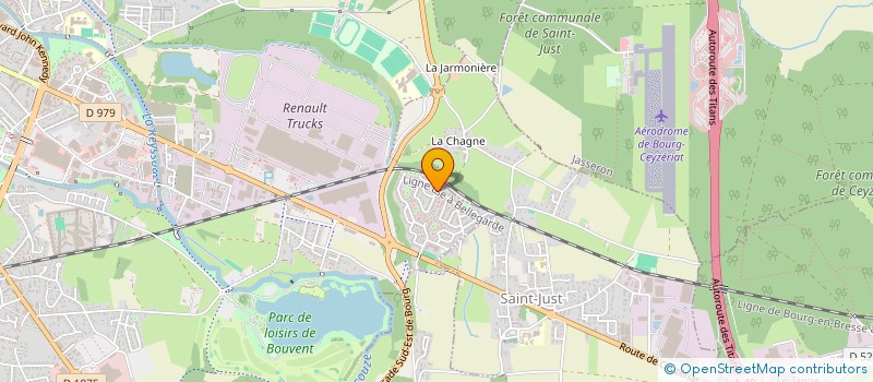 localisation de l'entreprise SCI KHANIS à BOURG-EN-BRESSE