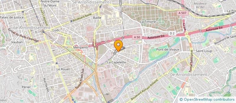 localisation de l'entreprise SCI KHARASSO à MARSEILLE