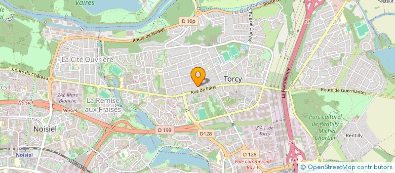 localisation de l'entreprise SCI KHASEN  TORCY