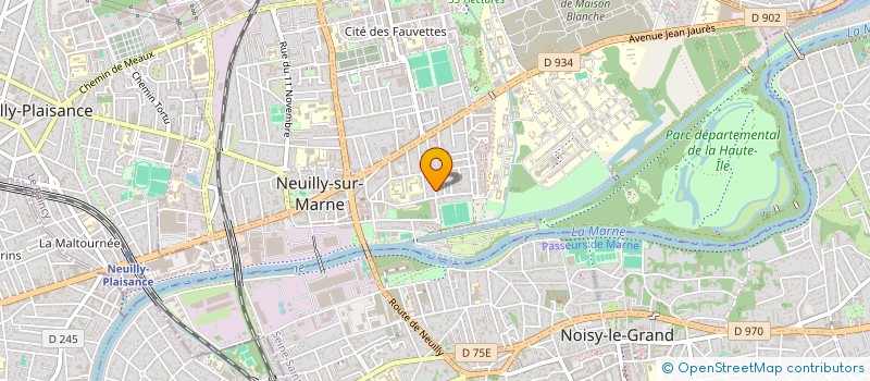 localisation de l'entreprise SCI KHATON à NEUILLY-SUR-MARNE