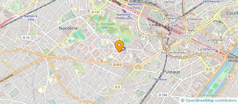 localisation de l'entreprise SCI KHATTALA  NANTERRE