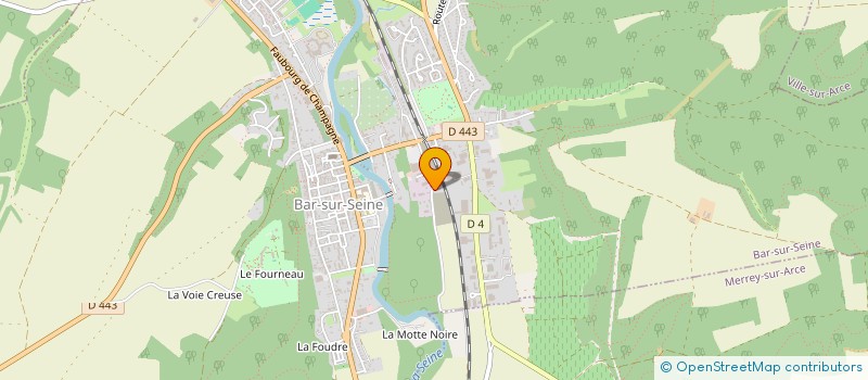 localisation de l'entreprise SCI KHAZAD DUM à BAR-SUR-SEINE