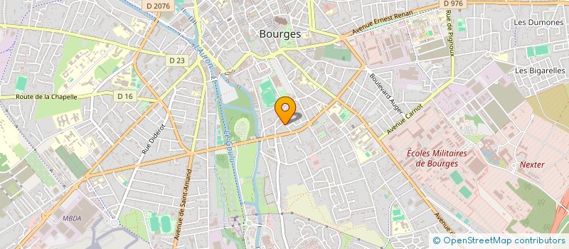 localisation de l'entreprise SCI KHAZNEH  BOURGES