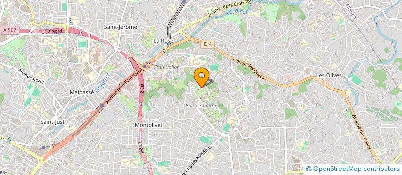 localisation de l'entreprise SCI KHBC  MARSEILLE