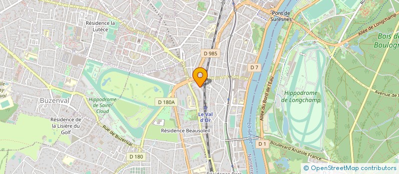 localisation de l'entreprise SCI  KHEDECHIAN à SAINT-CLOUD