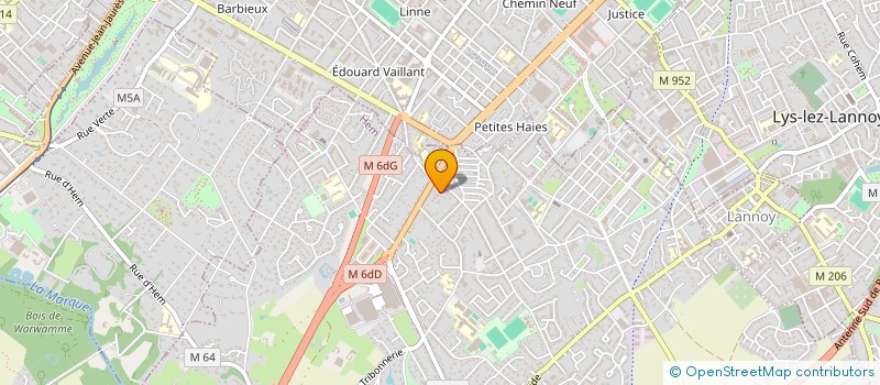 localisation de l'entreprise SCI KHEIRA  HEM