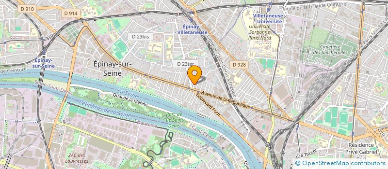 localisation de l'entreprise SCI KHELIFI à EPINAY-SUR-SEINE