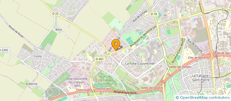 localisation de l'entreprise SCI KHELIFI à CAEN