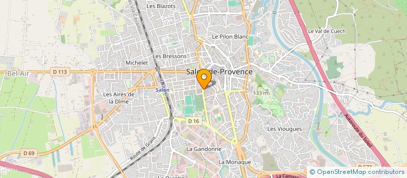 localisation de l'entreprise SCI KHELIFI TOUHAMI  SALON-DE-PROVENCE