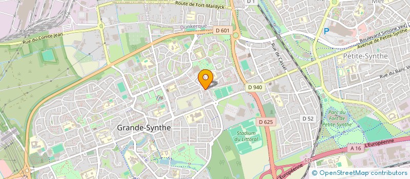 localisation de l'entreprise SCI KHELLAF  GRANDE-SYNTHE