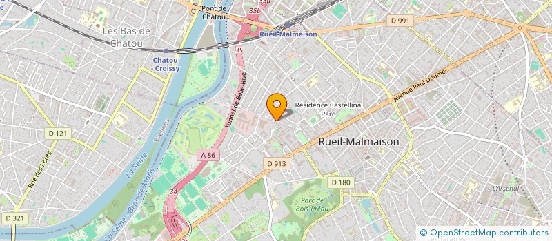 localisation de l'entreprise SCI KHENKINE à RUEIL-MALMAISON
