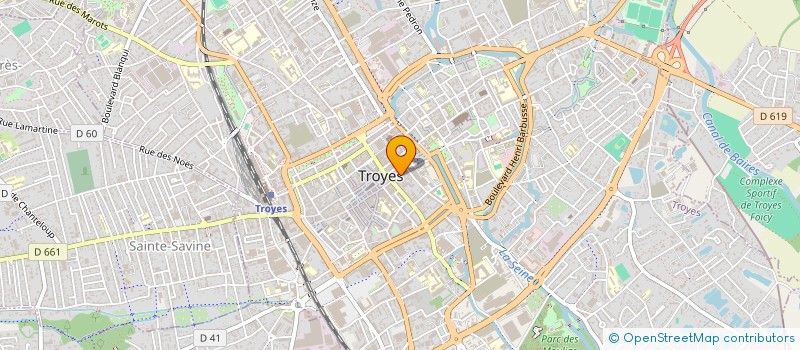 localisation de l'entreprise SCI KHEOPS à TROYES