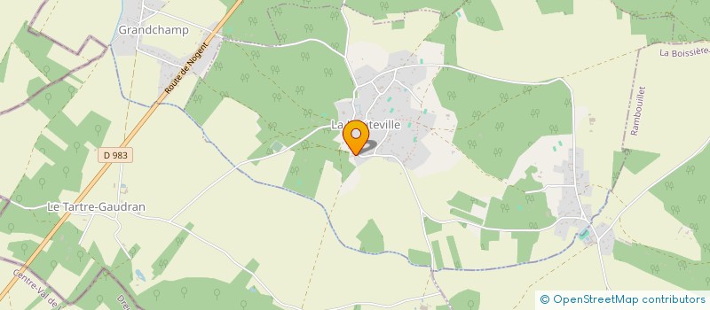 localisation de l'entreprise SCI KHEOPS  LA HAUTEVILLE