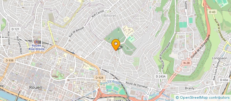 localisation de l'entreprise SCI KHEOPS à ROUEN