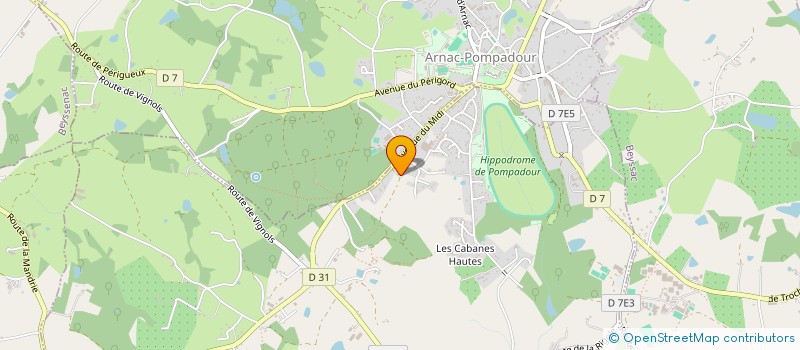 localisation de l'entreprise SCI KHEOPS à SAINT-MAURICE-LES-BROUSSES