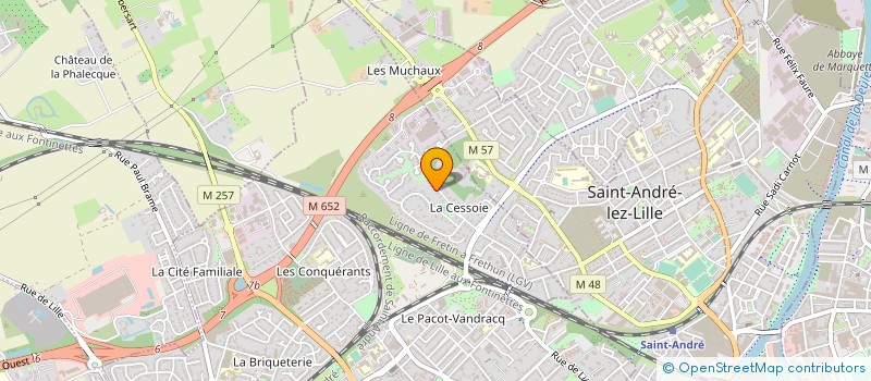 localisation de l'entreprise SCI KHEOPS à LAMBERSART