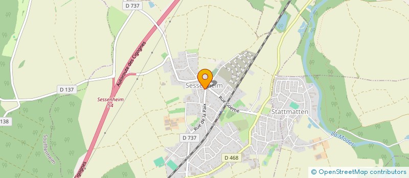 localisation de l'entreprise SCI KHEPERER  SESSENHEIM