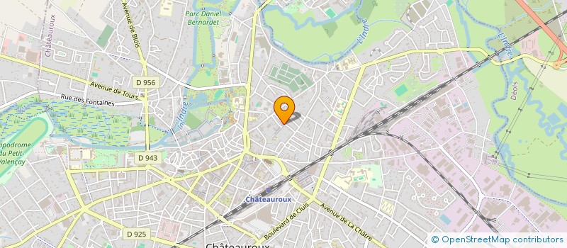 localisation de l'entreprise SCI KHEPHREN à CHATEAUROUX