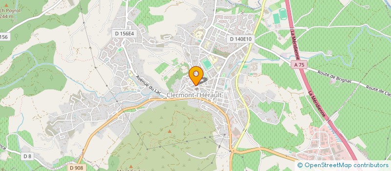 localisation de l'entreprise SCI KHEPHREN  CLERMONT-L'HERAULT