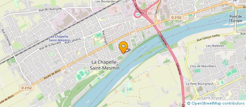 localisation de l'entreprise SCI KHEPRI à LA CHAPELLE-SAINT-MESMIN