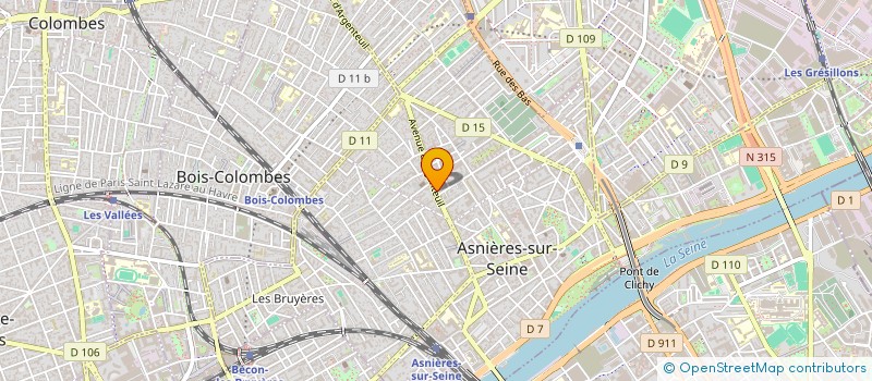 localisation de l'entreprise SCI KHEPS à ASNIERES-SUR-SEINE