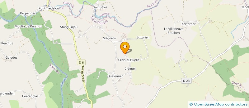 localisation de l'entreprise SCI KHER  SAINT-THURIEN