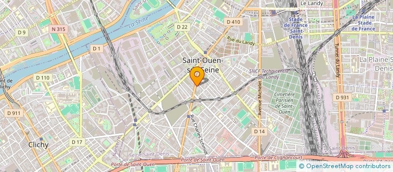 localisation de l'entreprise SCI KHETTAB à SAINT-OUEN-SUR-SEINE