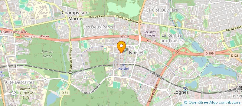 localisation de l'entreprise SCI KHEWEUL  NOISIEL