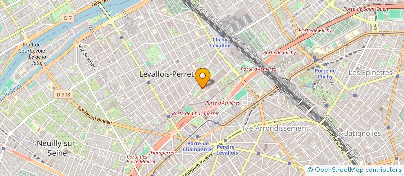 localisation de l'entreprise SCI KHI à LEVALLOIS-PERRET