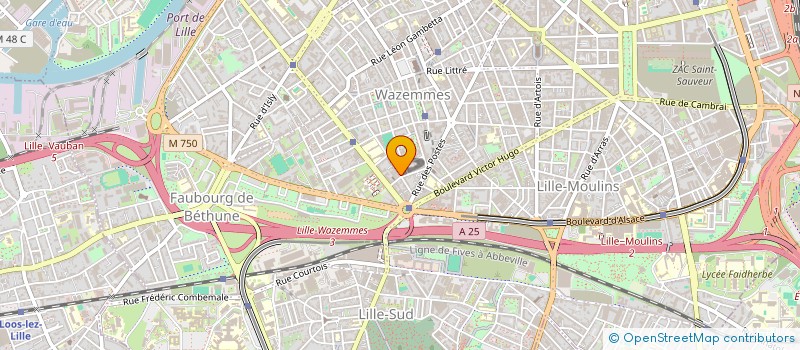 localisation de l'entreprise SCI KHINACHE à LILLE