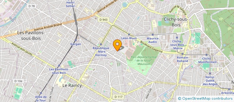 localisation de l'entreprise SCI KHLM à CLICHY-SOUS-BOIS